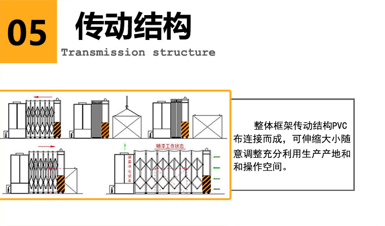 伸縮噴漆房